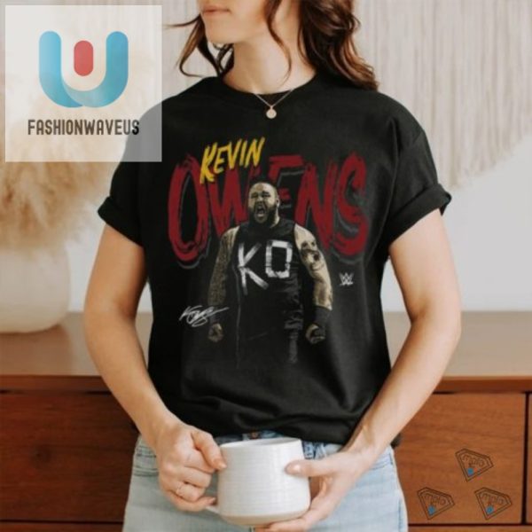 Get Your Tiny Ko Fan In A Grunge Groove Kevin Owens Tee fashionwaveus 1 1