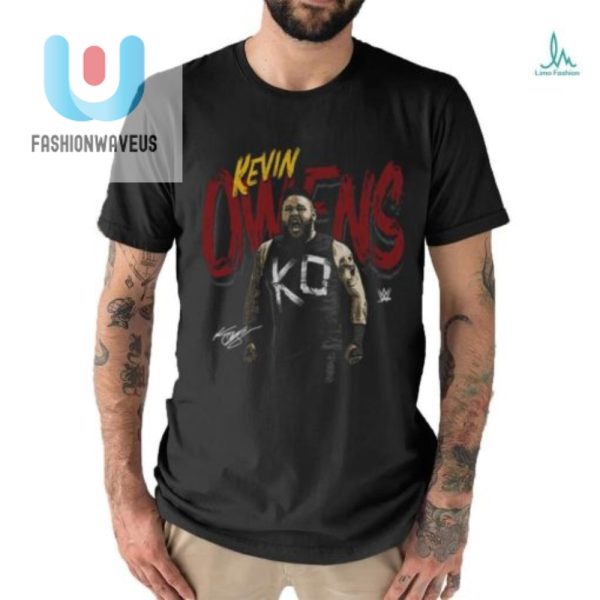Get Your Tiny Ko Fan In A Grunge Groove Kevin Owens Tee fashionwaveus 1 3