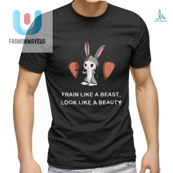 Train Like A Beast Beauty Mode On Hilarious Gym Tee fashionwaveus 1