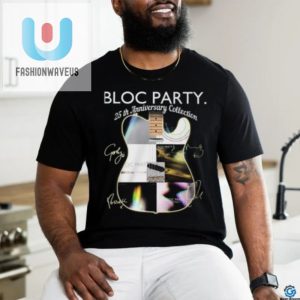 Bloc Party 25Th Bash Tee Wear The Party Not Just Memories fashionwaveus 1 2