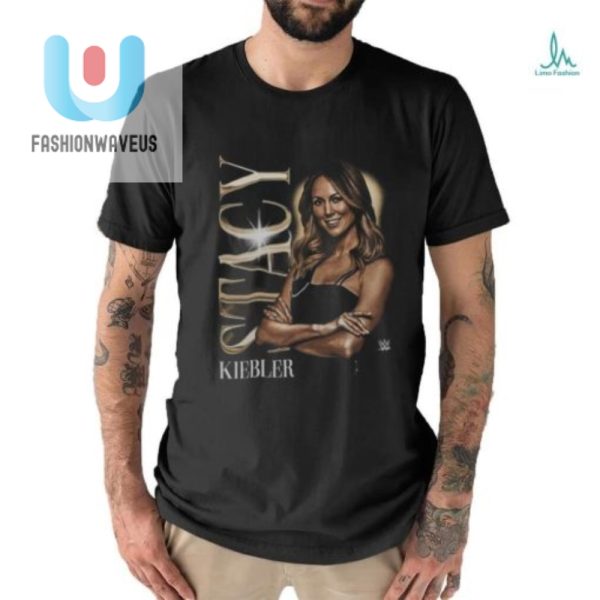 Get A Kick Out Of Our Stacy Keibler Pose V Neck Tee fashionwaveus 1 3