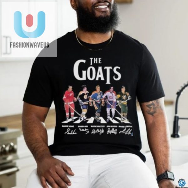 Goat Hockey Legends Abbey Road Funny Signature Shirt fashionwaveus 1 2