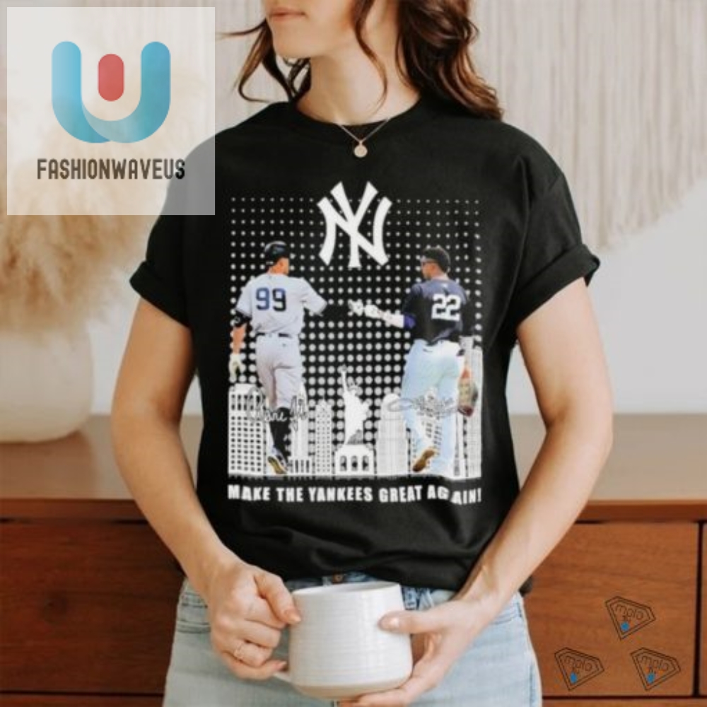 Funny Yankees Shirt Make Ny Great Again With Judge  Allen
