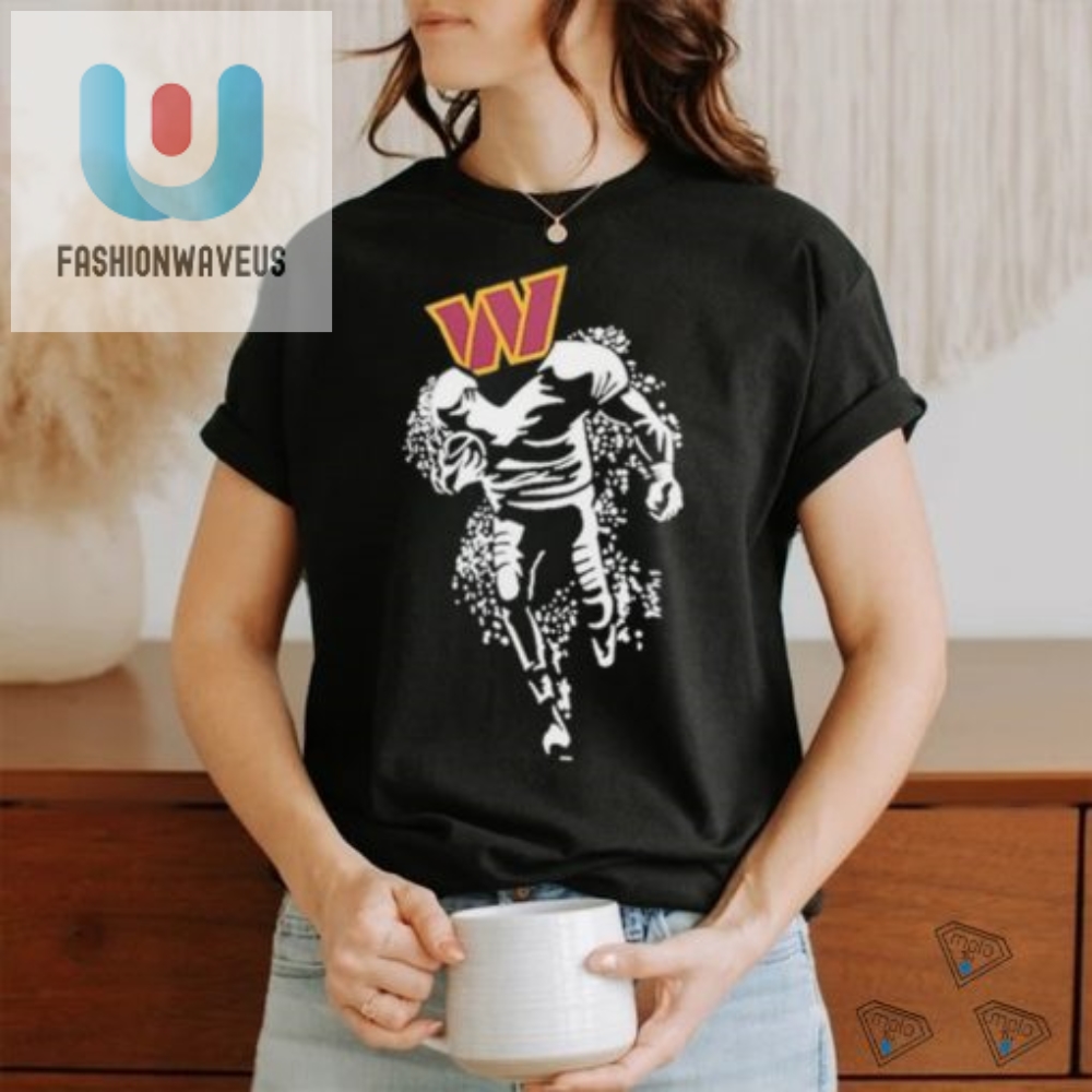 Get Commanded Funny Washington Logoface Tee For True Fans