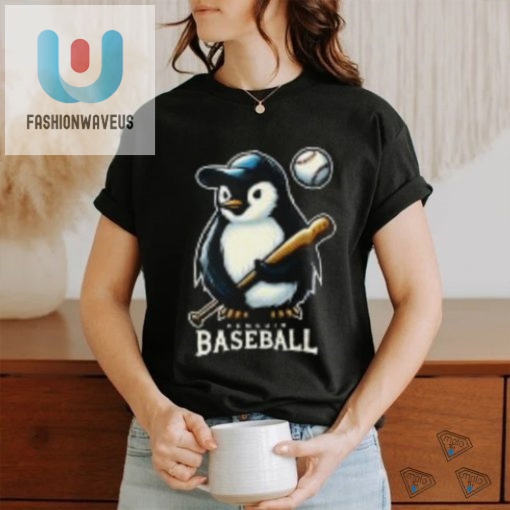 Waddle Up Hilarious Penguin Baseball Tshirts For Fans