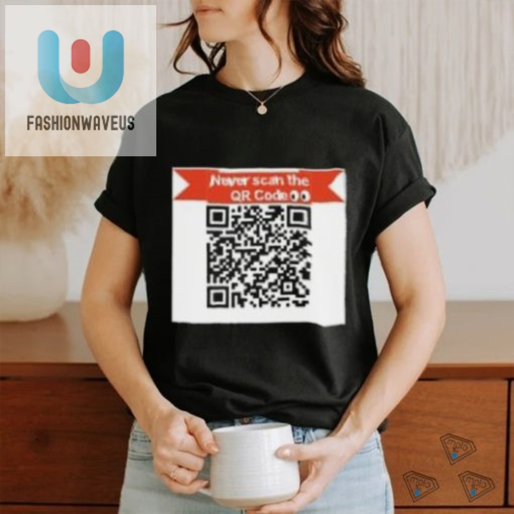 Get Noticed Hilarious Fuck You Qr Code Tshirts