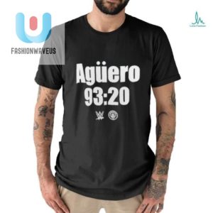 Stone Cold Aguero Man City Meets Wwe Tshirt Comedy fashionwaveus 1 3