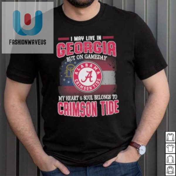 Funny Georgia Fan Alabama Crimson Tide Shirt Steals The Show fashionwaveus 1 3