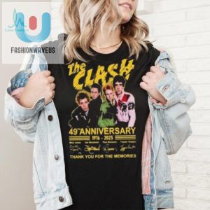 Rock On 49Th Clash Anniversary Tee 2025S Funniest Tribute fashionwaveus 1 5