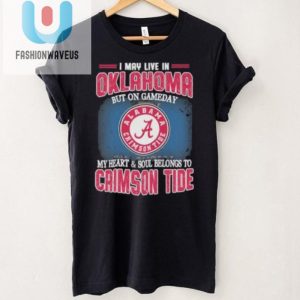 Oklahoma Heart Alabama Soul Funny Crimson Tide Shirt fashionwaveus 1 1