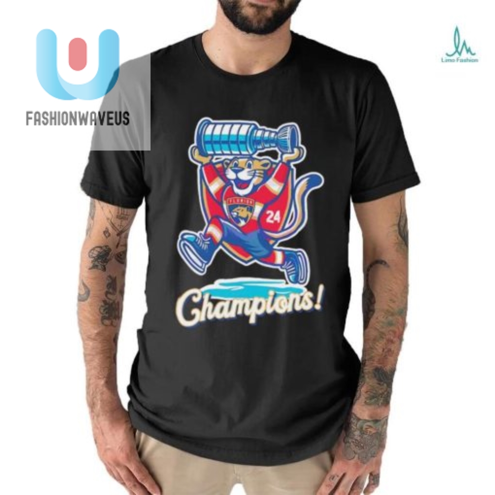 Purrfectly Hilarious Panthers 2024 Champs Shirt