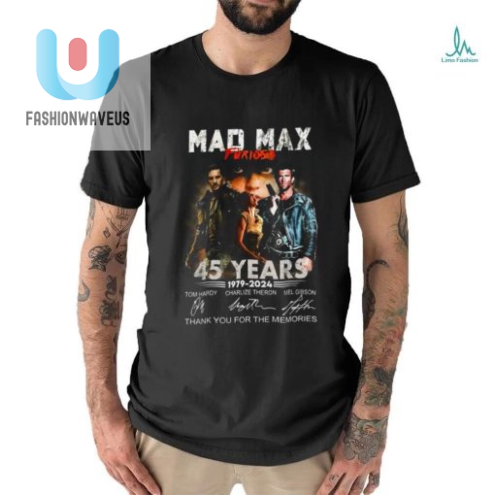 45 Years Of Mad Max Mayhem  Thank You Tee 7924