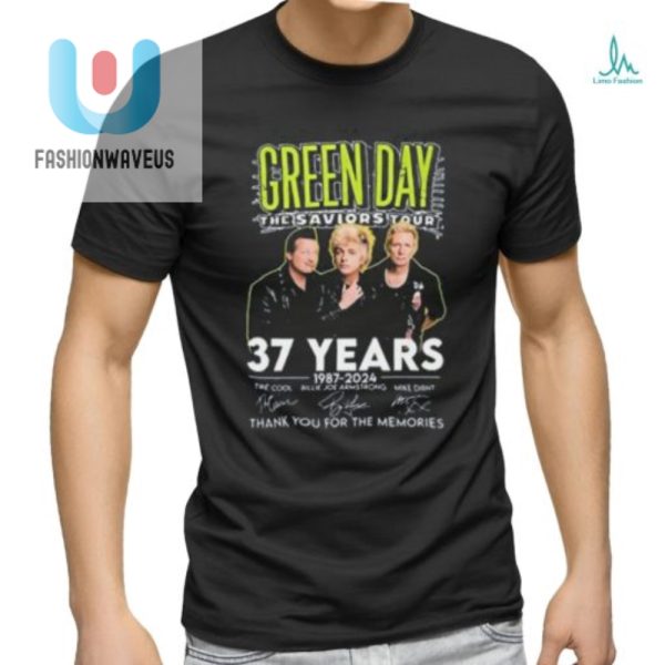 Epic Green Day Tour Tee 37 Years Of Rocking Memories fashionwaveus 1 3