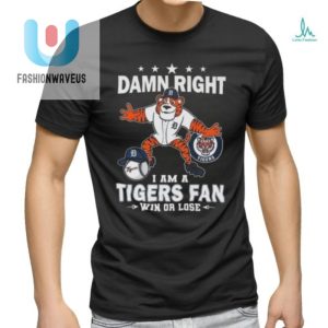 Paws Down Detroit Tigers 2024 Fan Shirt Win Or Lose Laughs fashionwaveus 1 3