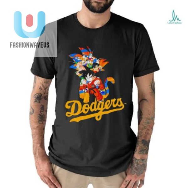 Funny Mlb Dodgers X Dragon Ball Anime Meme Baseball Shirt fashionwaveus 1 1