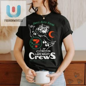 Quirky 7 Eleven Owls Roll Up Shirt Standout Style fashionwaveus 1 2