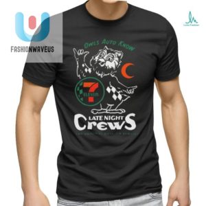 Quirky 7 Eleven Owls Roll Up Shirt Standout Style fashionwaveus 1 3
