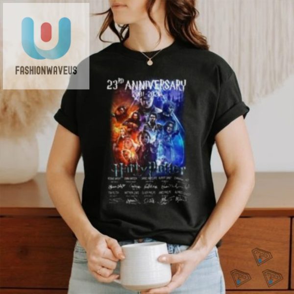 Magical 23Rd Anniversary Harry Potter Shirt Spellbinding Fun fashionwaveus 1 2
