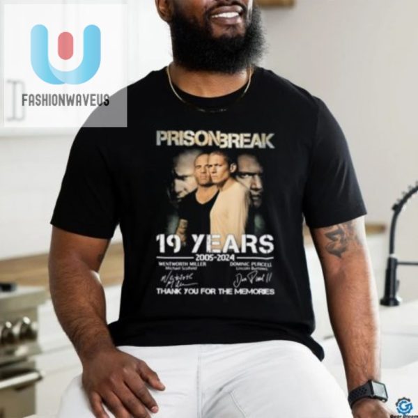 Funny Prison Break 19 Years 20052024 Signature Shirt fashionwaveus 1