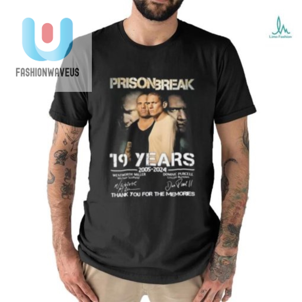 Funny Prison Break 19 Years 20052024 Signature Shirt