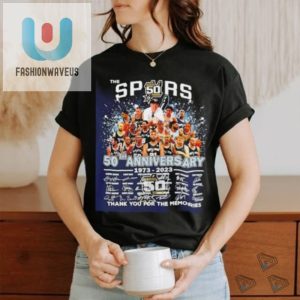Spurs 50Th Anniversary Shirt Wear The Memories fashionwaveus 1 2