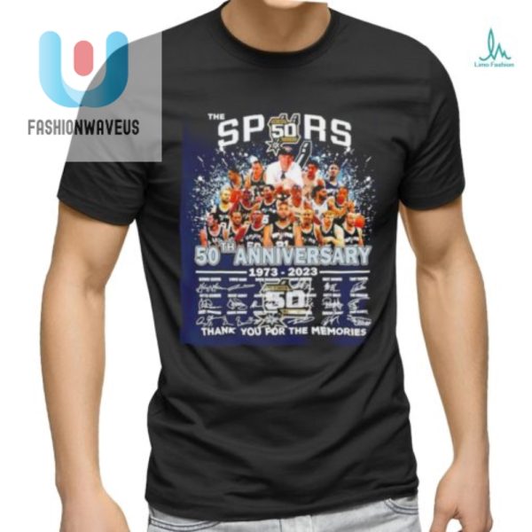 Spurs 50Th Anniversary Shirt Wear The Memories fashionwaveus 1 3