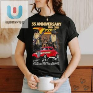 Lol 19692024 Zz Top 55Th Anniversary Memories Tee fashionwaveus 1 2