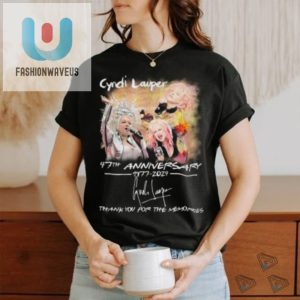 Cyndi Laupers 47Th Fun Farewell Tshirt Hilarious 19772024 fashionwaveus 1 2