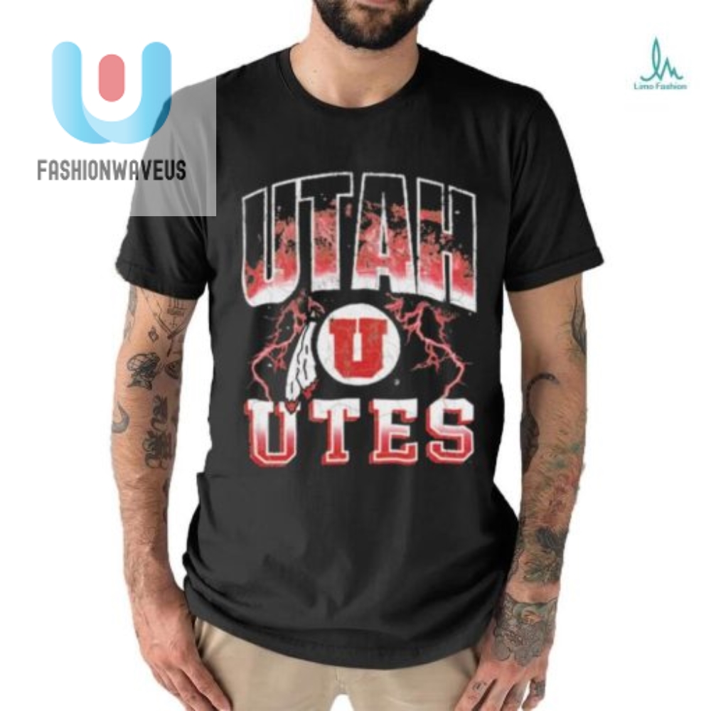 Shockingly Fun Official Utah Utes Logo Shirt  Get Zapped
