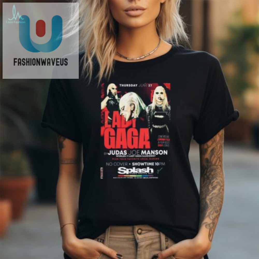 Get Gaga For 2024 With Chromatica Tour Poster Tee