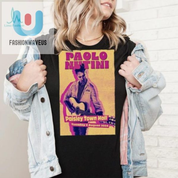 Rock Paisley Funny Paolo Nutini Aug 6 2024 Poster Shirt fashionwaveus 1