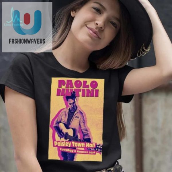 Rock Paisley Funny Paolo Nutini Aug 6 2024 Poster Shirt fashionwaveus 1 2