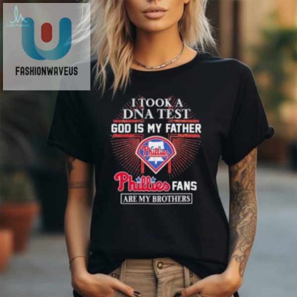 Dna Test God Phillies Fans Are My Family Shirt Funny Tee fashionwaveus 1 1