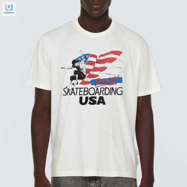 Shred It Usa Shirt Skate In Style With A Smile fashionwaveus 1