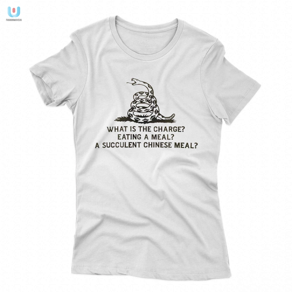 Get Arrested In Style Funny Succulent Chinese Meal Tshirt