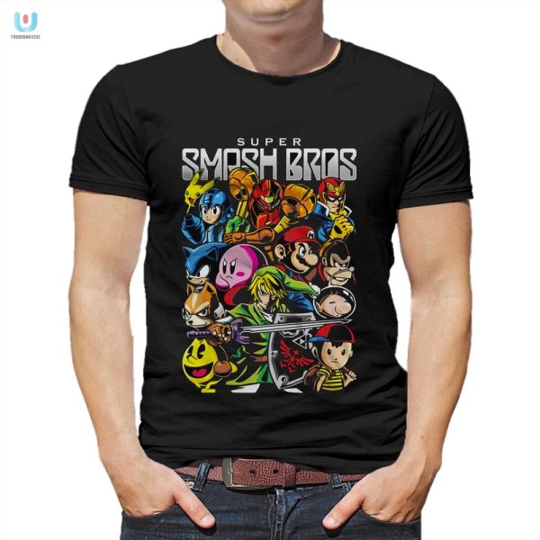 Funny Super Smash Bros Tee Game On In Style fashionwaveus 1