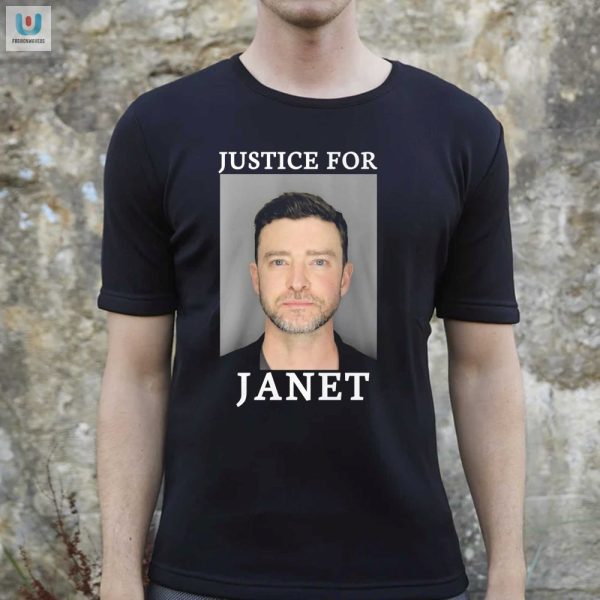 Funny Justice For Janet Justin Timberlake Mugshot Tee fashionwaveus 1