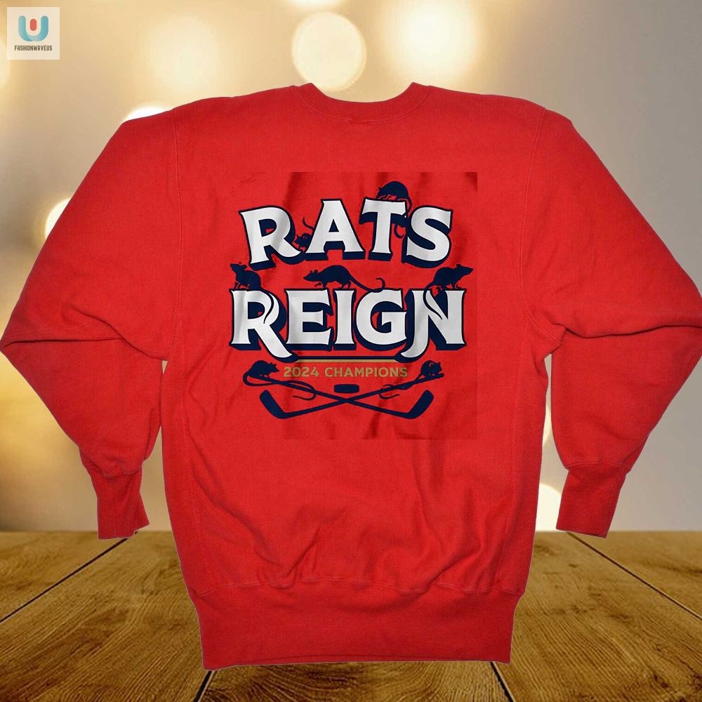 Get Cheeky With Our Florida Hockey Rats Reign Shirt