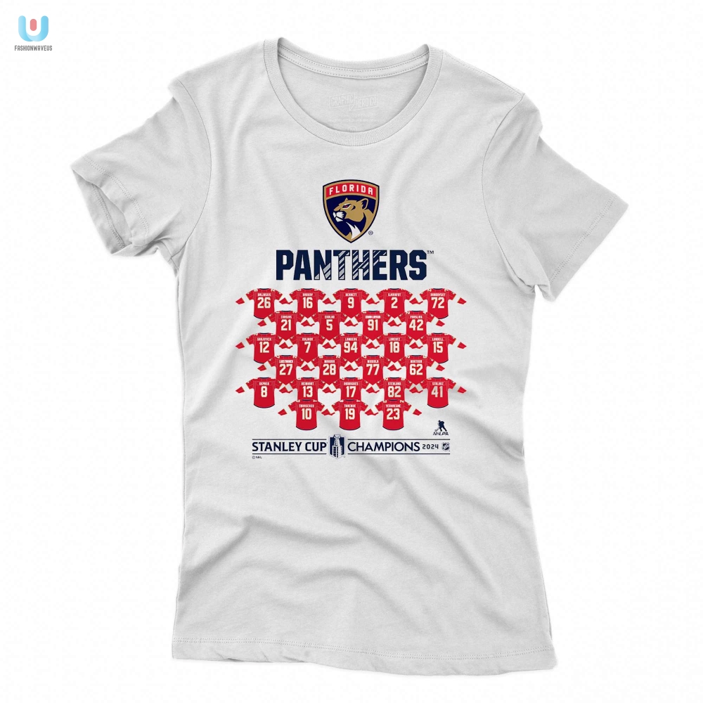 Purrfect Win 2024 Champs Florida Panthers Tee