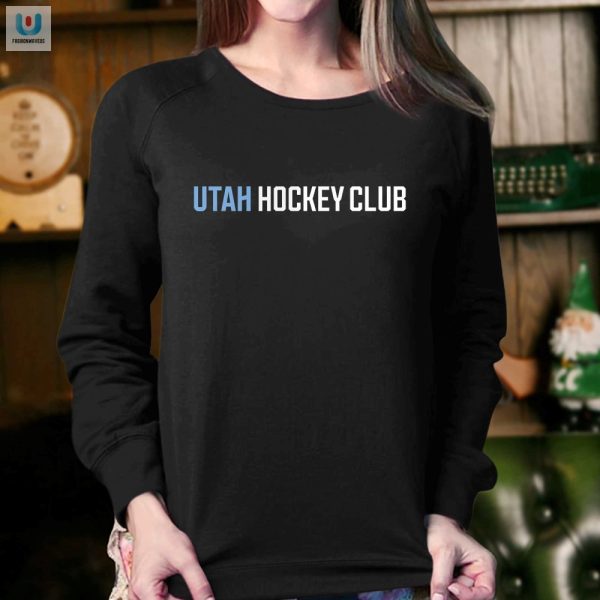 Score Big Laughs Utah Hockey Club Fanatic Tee fashionwaveus 1 3