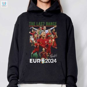 Score Big Laughs With The Ronaldo Las7 Dance Euro 2024 Tee fashionwaveus 1 2