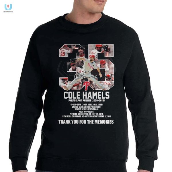 Game Over No Way Relive Hamels Glory With This Tshirt fashionwaveus 1 3