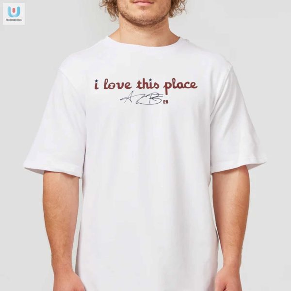 Witty Cristopher Sanchez I Love This Place Tee Stand Out fashionwaveus 1