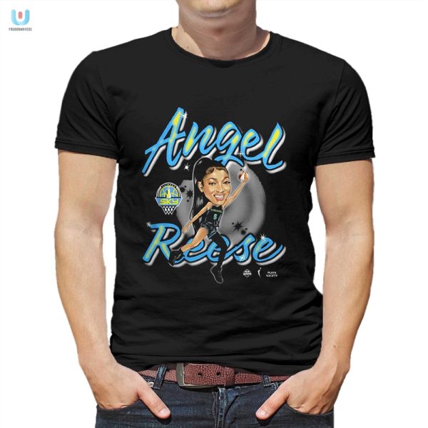 Get Laughs With Benny The Butcher Angel Reese Tee fashionwaveus 1