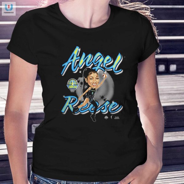 Get Laughs With Benny The Butcher Angel Reese Tee fashionwaveus 1 1