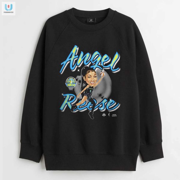 Get Laughs With Benny The Butcher Angel Reese Tee fashionwaveus 1 3