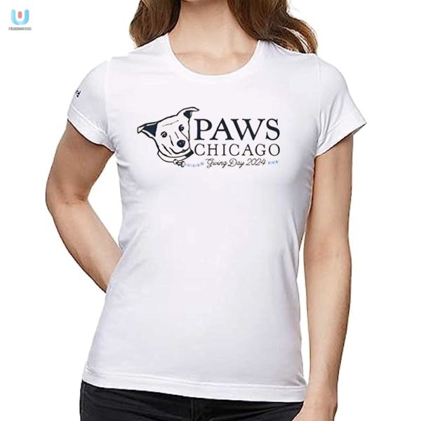 Paws Chicago Giving Day Tee 2024 Wear Humor Share Love fashionwaveus 1 1