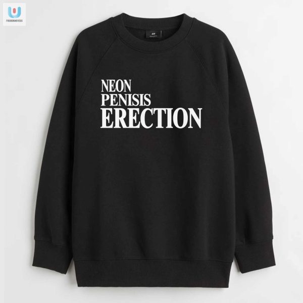 Get Lit And Laugh Neon Penises Erection Shirt fashionwaveus 1 3