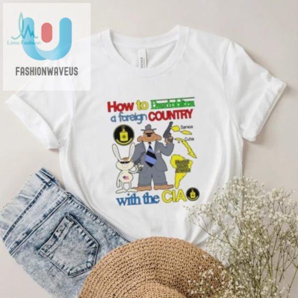 Funny Cia Destabilizer Shirt Unique Political Humor Tee fashionwaveus 1 3