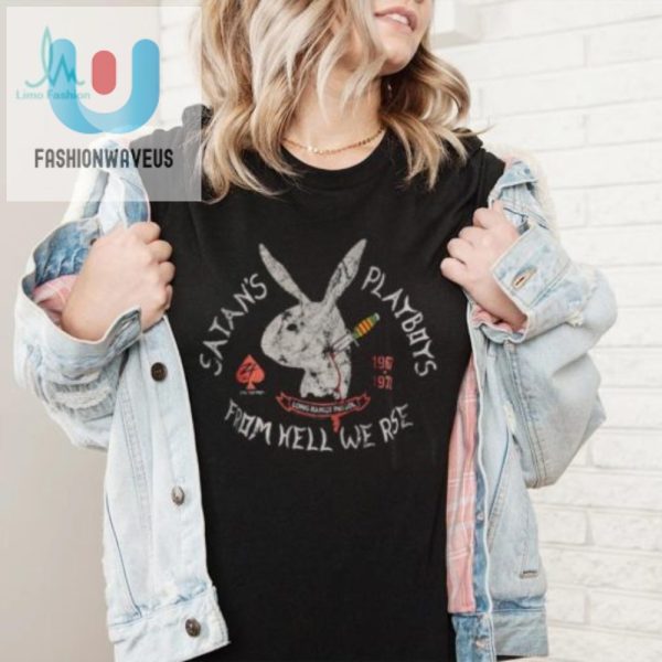 Unique Funny Satans Playboy Tee Stand Out In Style fashionwaveus 1